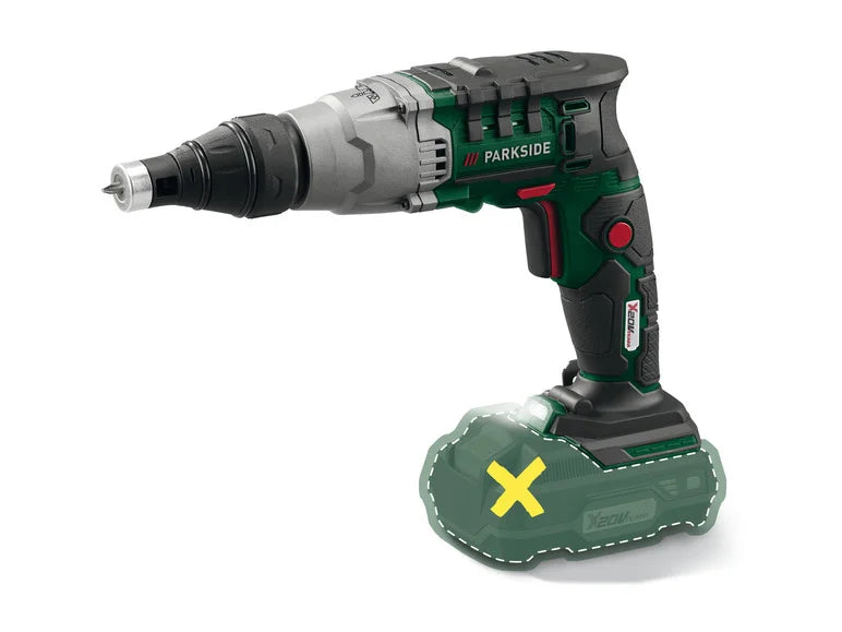 PARKSIDE® Atornillador inalámbrico para placas de yeso PTBSA 20-Li A1, 20 V